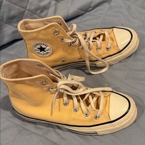 Converse Mustard Canvas High-Tops